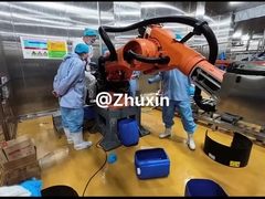 Quanto tempo o robô precisa ser mantido