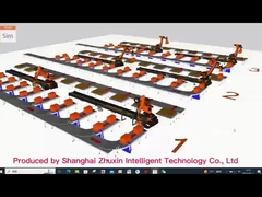 Unidade de montagem em parede do robô de trilho linear do robô de trilho linear com carga útil de 300-1000 kg