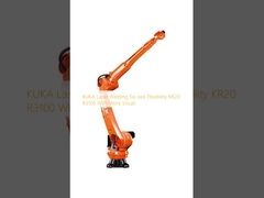 Solução laser KUKA Seis eixos de flexibilidade KR20 R3100 com trabalho visual