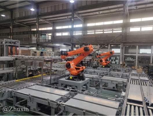 Como integrar paletizadores com software de simulação de robôs KUKA kr180pa