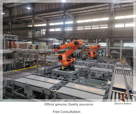 Como otimizar a paletização manual OEM Industrial Robot Cell