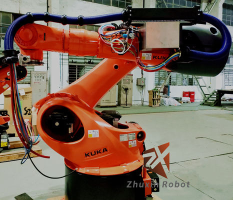Projeto e instalação de pacotes de tubulação de robôs personalizados para Kuka, ABB