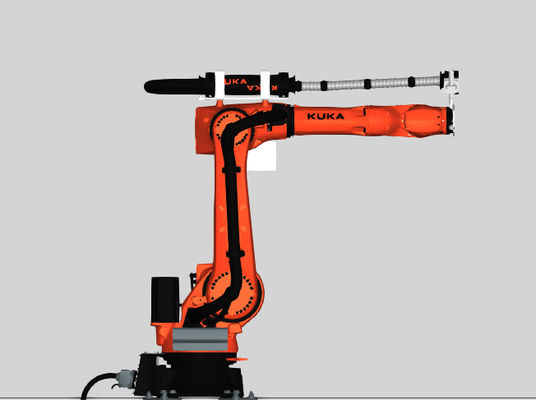 Projeto de pacote de tubulação de robô personalizado Braço robótico industrial KR70 R2100
