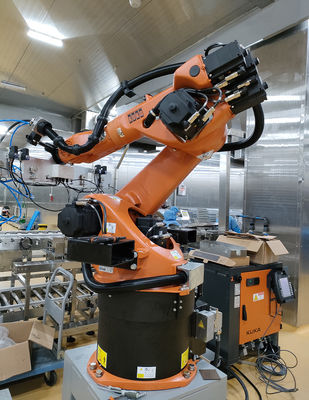 Célula de robô industrial com proteção IP65 para um desempenho suave e consistente