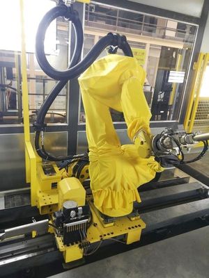 Traje protetor do robô de controlo de temperatura para ambientes perigosos