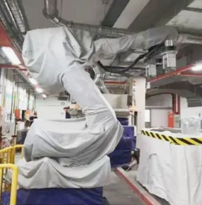 Aplicação de pulverização Vestuário protetor robótico à prova d'água e de poeira